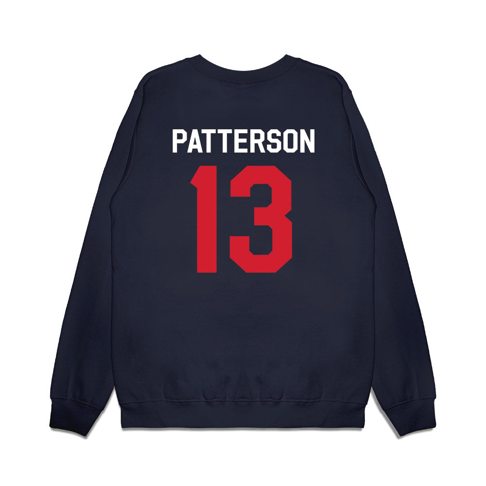 Ole Miss - NCAA Football : Jack Patterson - We're In Premium Crewneck Sweatshirt-1