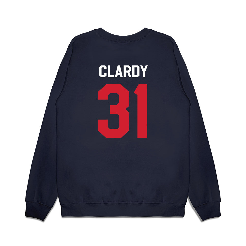 Ole Miss - NCAA Football : Ladarian Clardy - We're In Premium Crewneck Sweatshirt-1