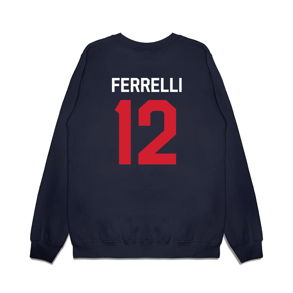 Ole Miss - NCAA Football : Luke Ferrelli - We're In Premium Crewneck Sweatshirt-1