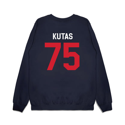 Ole Miss - NCAA Football : Patrick Kutas - We're In Premium Crewneck Sweatshirt-1