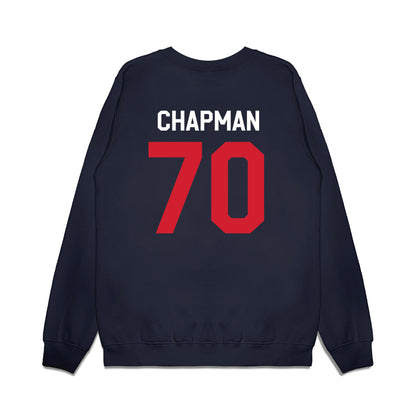 Ole Miss - NCAA Football : Jalan Chapman - We're In Premium Crewneck Sweatshirt-1