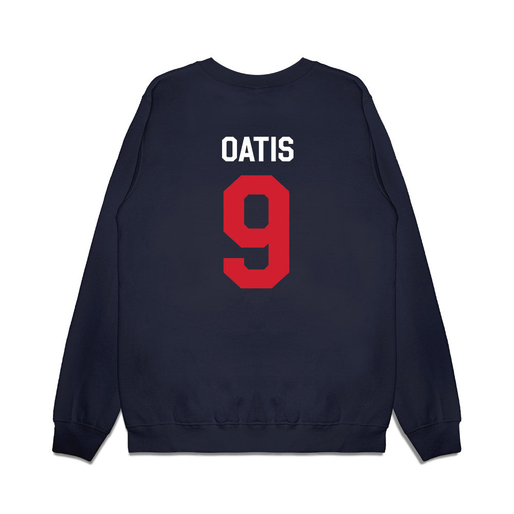 Ole Miss - NCAA Football : Jehiem Oatis - We're In Premium Crewneck Sweatshirt-1