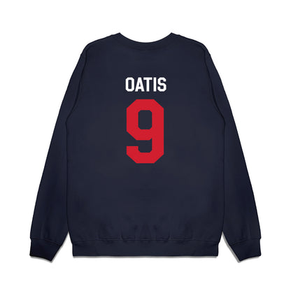 Ole Miss - NCAA Football : Jehiem Oatis - We're In Premium Crewneck Sweatshirt-1