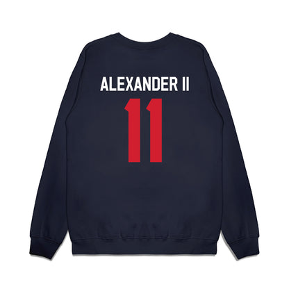 Ole Miss - NCAA Football : Hilton Deuce Alexander II - We're In Premium Crewneck Sweatshirt-1