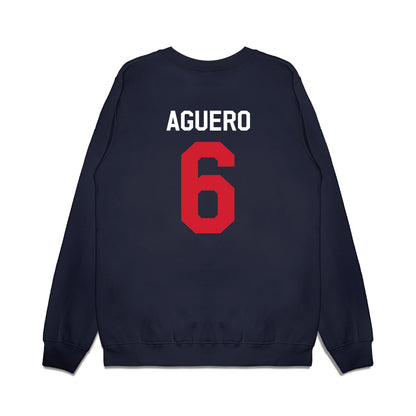 Ole Miss - NCAA Football : Joenel Aguero - We're In Premium Crewneck Sweatshirt-1