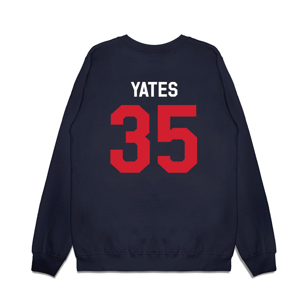 Ole Miss - NCAA Football : Damarius Yates - We're In Premium Crewneck Sweatshirt-1