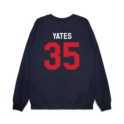 Ole Miss - NCAA Football : Damarius Yates - We're In Premium Crewneck Sweatshirt-1