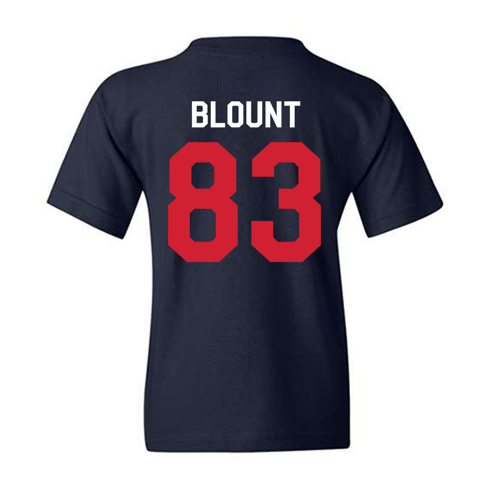 Ole Miss - NCAA Football : Levi Blount - We're In Youth T-Shirt-1