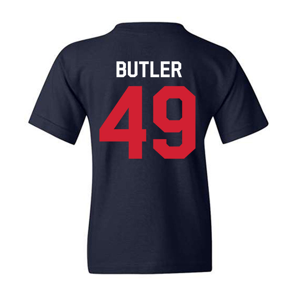 Ole Miss - NCAA Football : Tah'J Butler - We're In Youth T-Shirt-1
