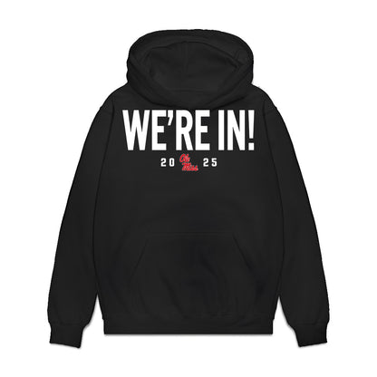 Ole Miss - NCAA Football : Cameron Clark - We're In Premium Hooded Sweatshirt-0