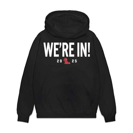 Ole Miss - NCAA Football : Nasscar Mccoy - We're In Premium Hooded Sweatshirt-0