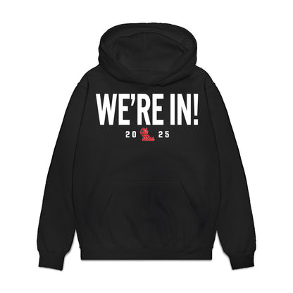 Ole Miss - NCAA Football : Peter Mcstravick - We're In Premium Hooded Sweatshirt-0