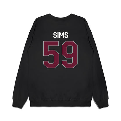 Texas A&M - NCAA Football : Chace Sims - We're In Premium Crewneck Sweatshirt-1