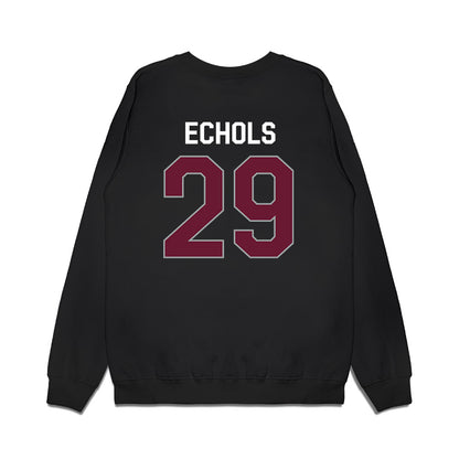 Texas A&M - NCAA Football : Justin Echols - We're In Premium Crewneck Sweatshirt-1