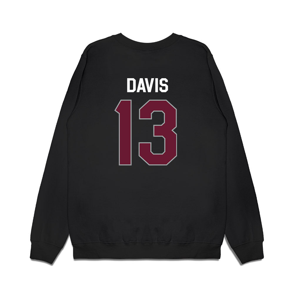 Texas A&M - NCAA Football : Myles Davis - We're In Premium Crewneck Sweatshirt-1