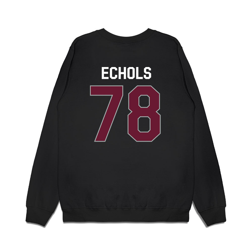 Texas A&M - NCAA Football : Coen Echols - We're In Premium Crewneck Sweatshirt-1