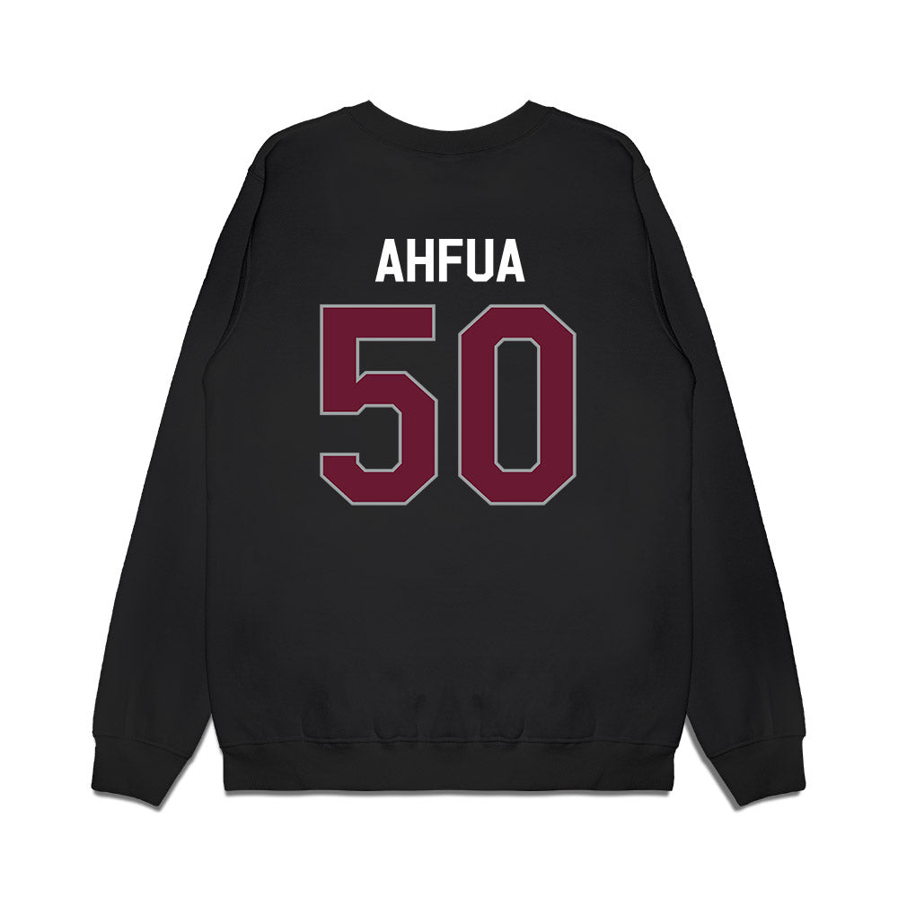 Texas A&M - NCAA Football : Isendre Ahfua - We're In Premium Crewneck Sweatshirt-1