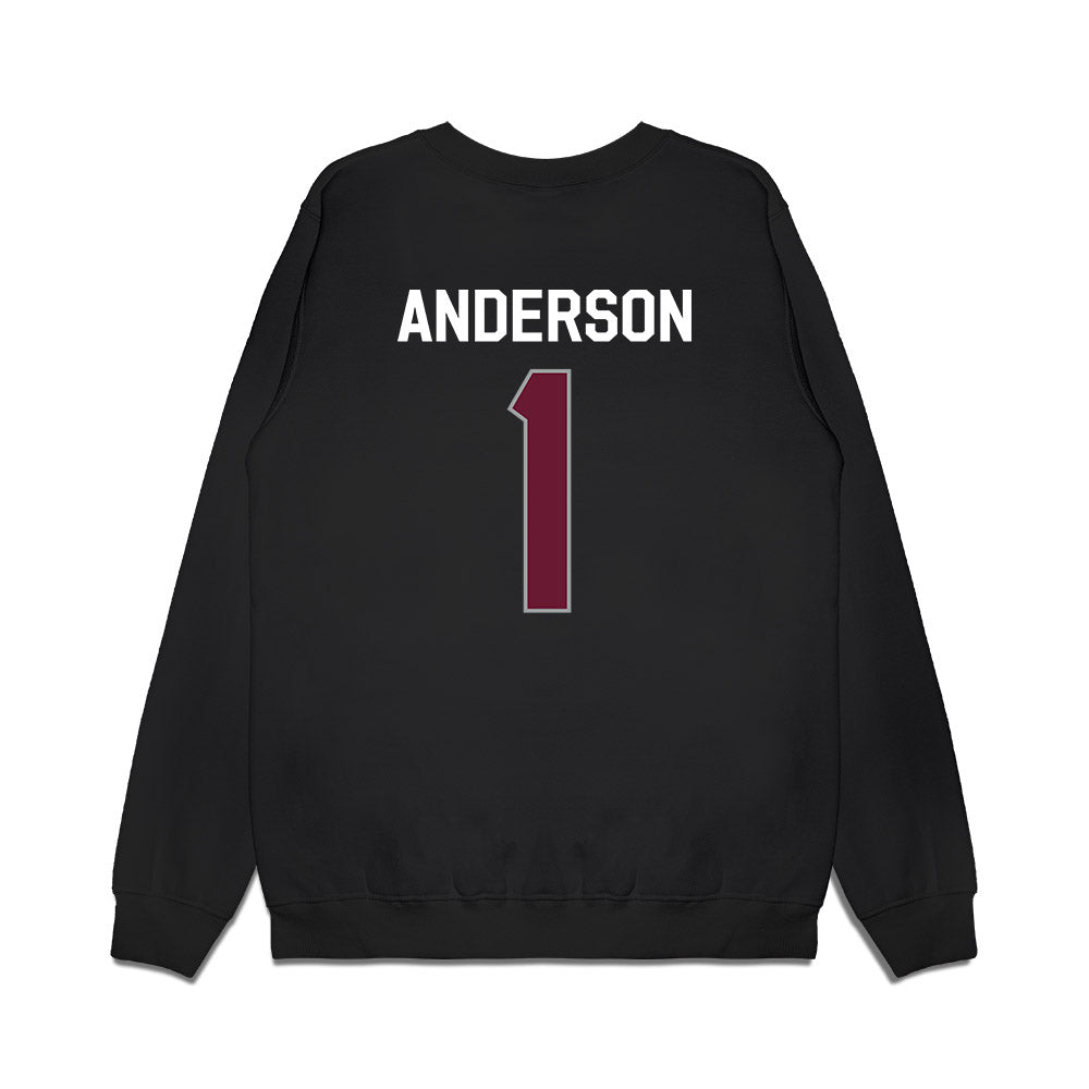 Texas A&M - NCAA Football : Bryce Anderson - We're In Premium Crewneck Sweatshirt-1