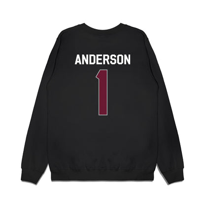Texas A&M - NCAA Football : Bryce Anderson - We're In Premium Crewneck Sweatshirt-1