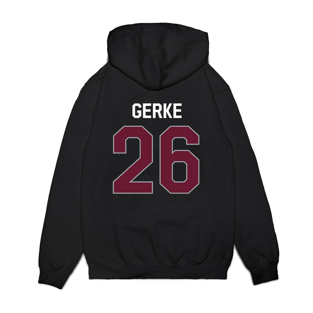 Texas A&M - NCAA Football : Layne Gerke - We're In Premium Hooded Sweatshirt-1