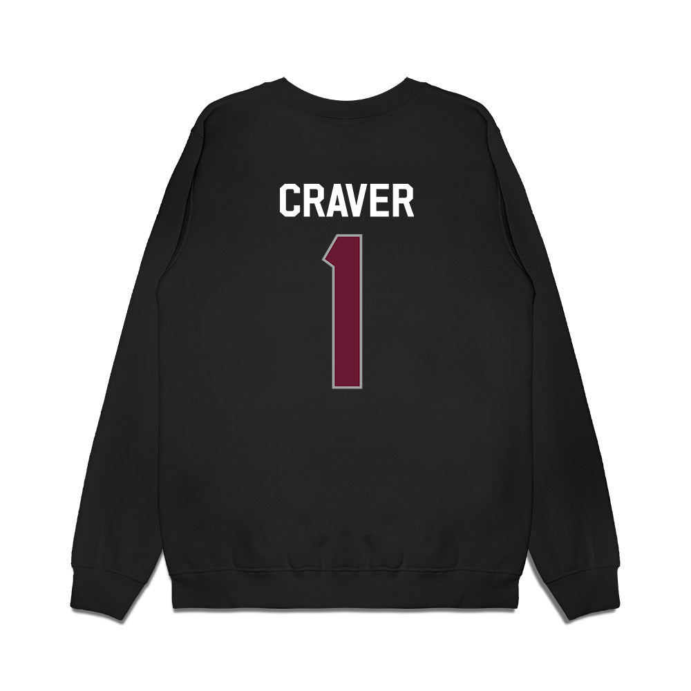 Texas A&M - NCAA Football : Mario Craver - We're In Premium Crewneck Sweatshirt-1
