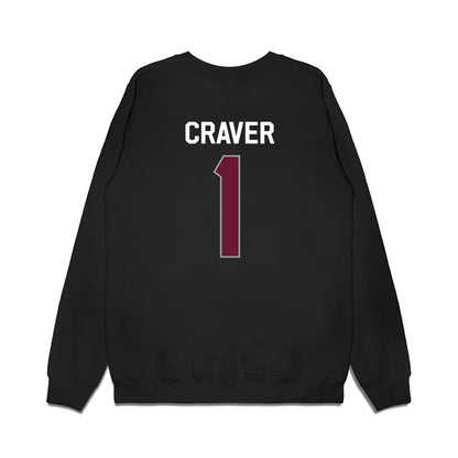 Texas A&M - NCAA Football : Mario Craver - We're In Premium Crewneck Sweatshirt-1