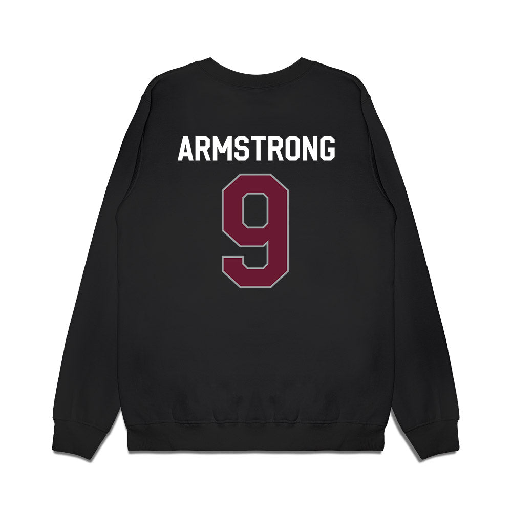Texas A&M - NCAA Football : Kiotti Armstrong - We're In Premium Crewneck Sweatshirt-1