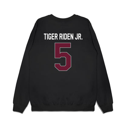 Texas A&M - NCAA Football : Deondrae Tiger Riden Jr. - We're In Premium Crewneck Sweatshirt-1