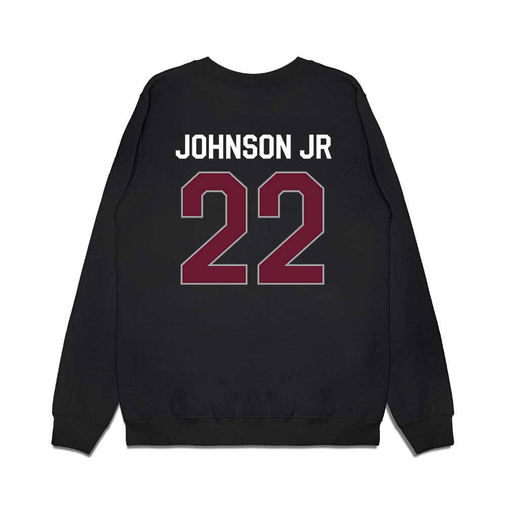 Texas A&M - NCAA Football : Rashad Johnson Jr - We're In Premium Crewneck Sweatshirt-1