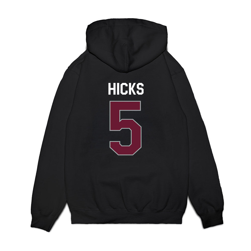 Texas A&M - NCAA Football : DJ Hicks - We're In Premium Hooded Sweatshirt-1