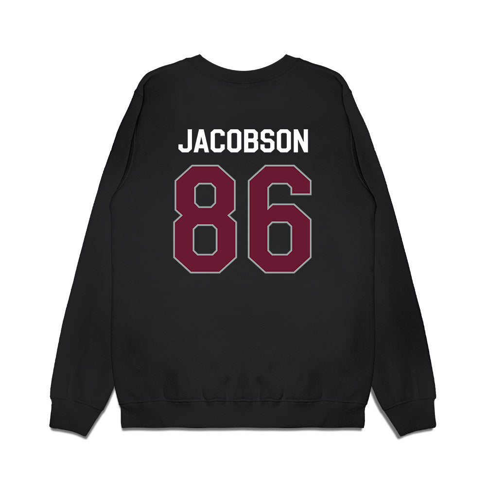 Texas A&M - NCAA Football : Evan Jacobson - We're In Premium Crewneck Sweatshirt-1