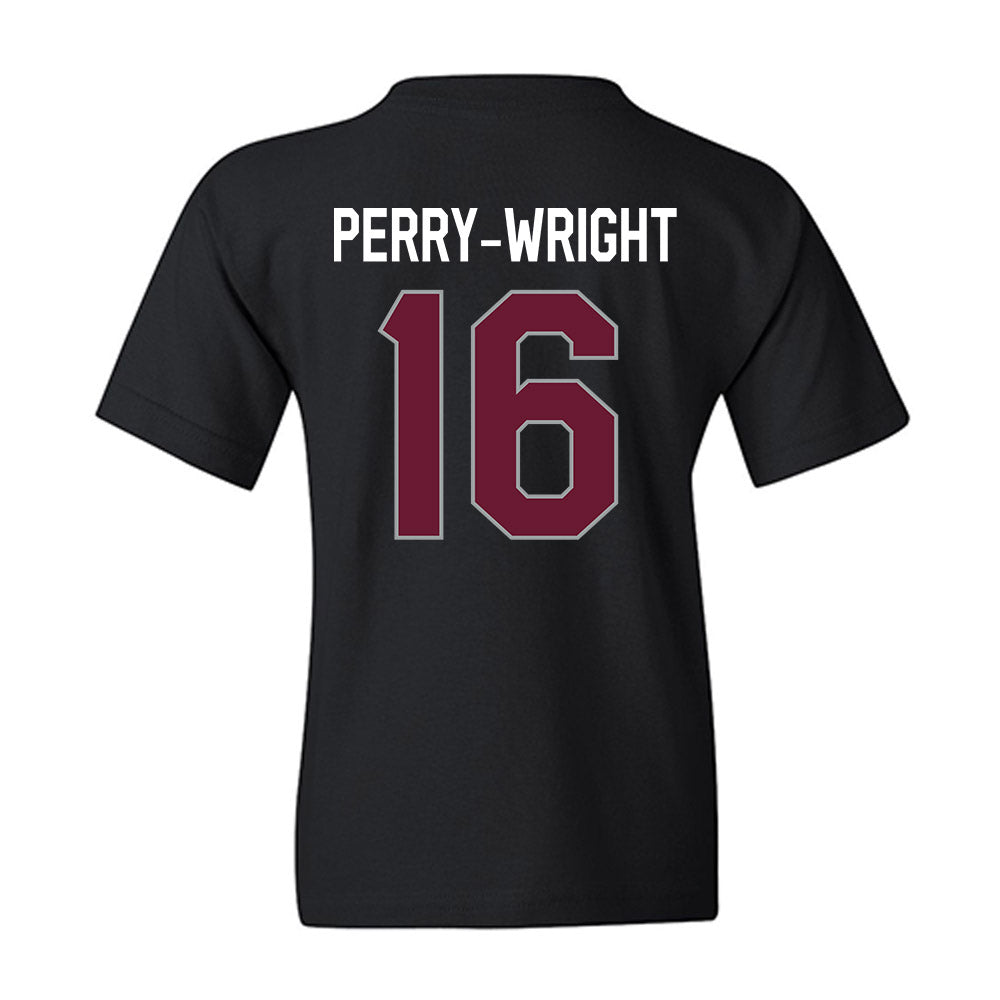 Texas A&M - NCAA Football : Bryce Perry-Wright - We're In Youth T-Shirt-1