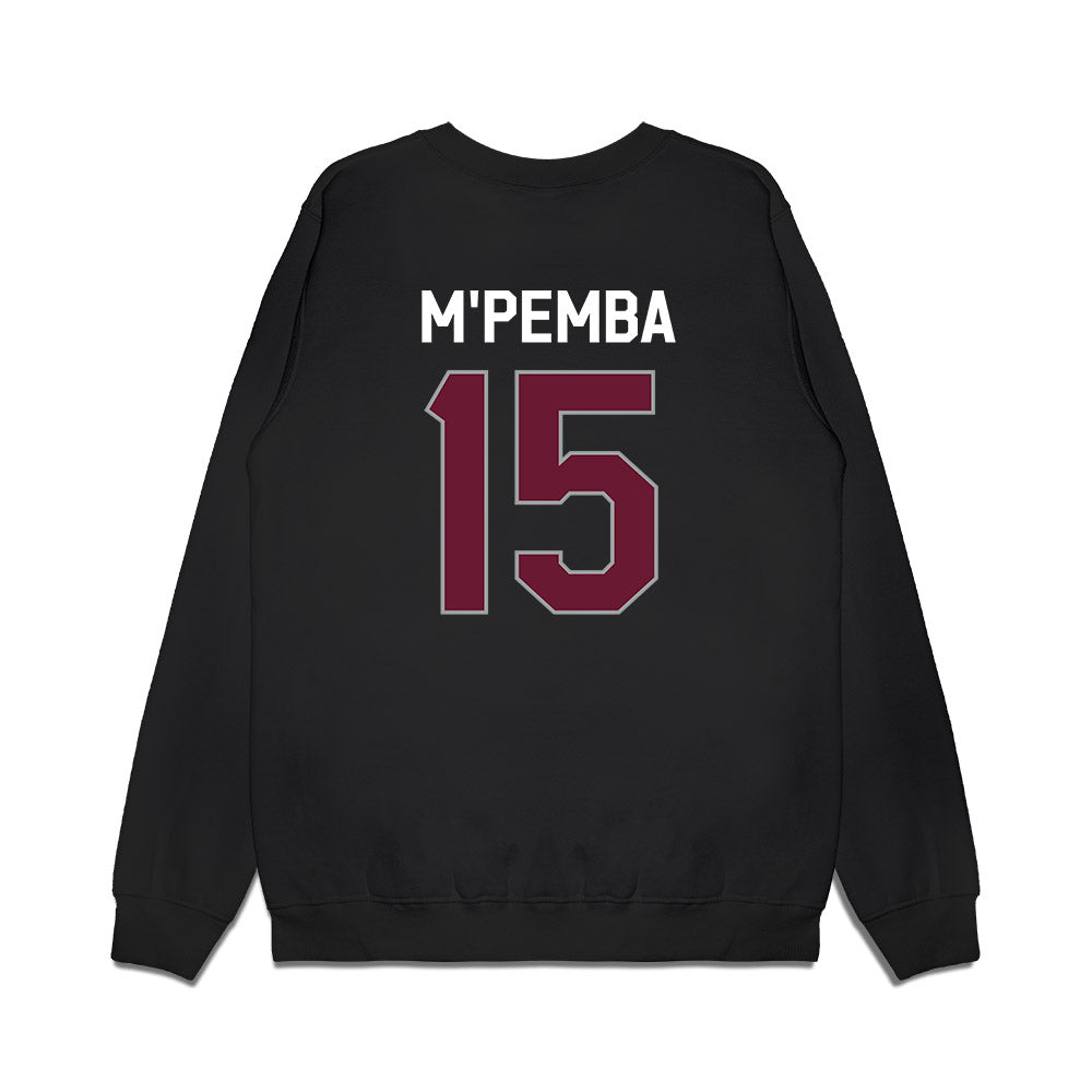 Texas A&M - NCAA Football : Sam M'Pemba - We're In Premium Crewneck Sweatshirt-1