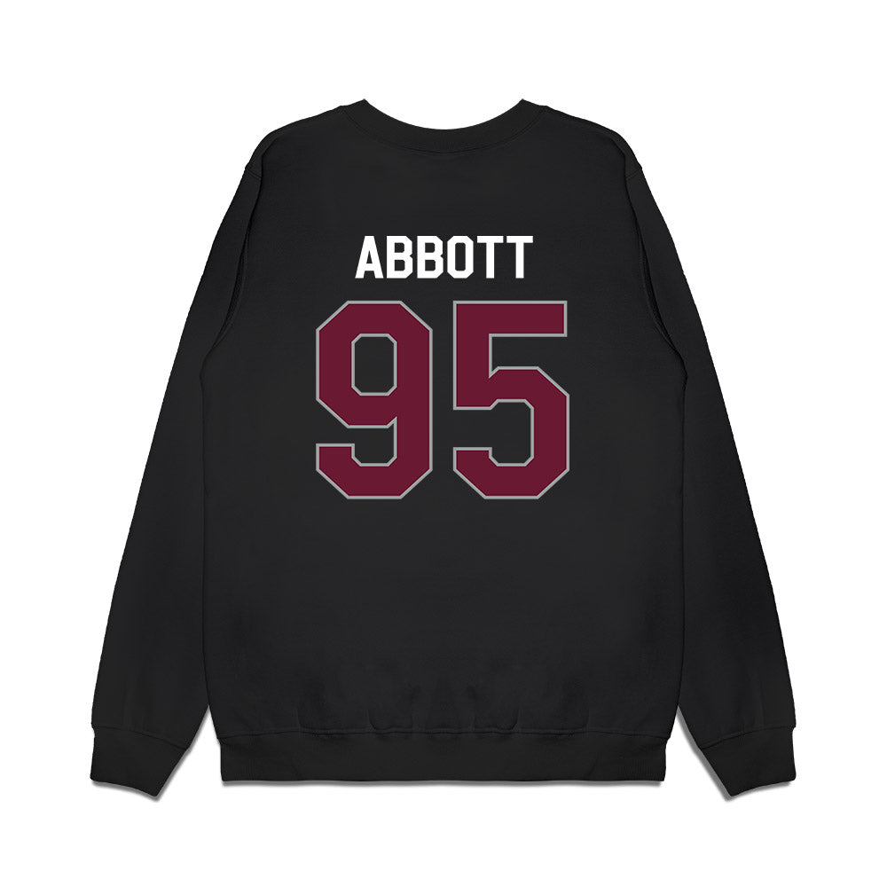Texas A&M - NCAA Football : Alex Abbott - We're In Premium Crewneck Sweatshirt-1