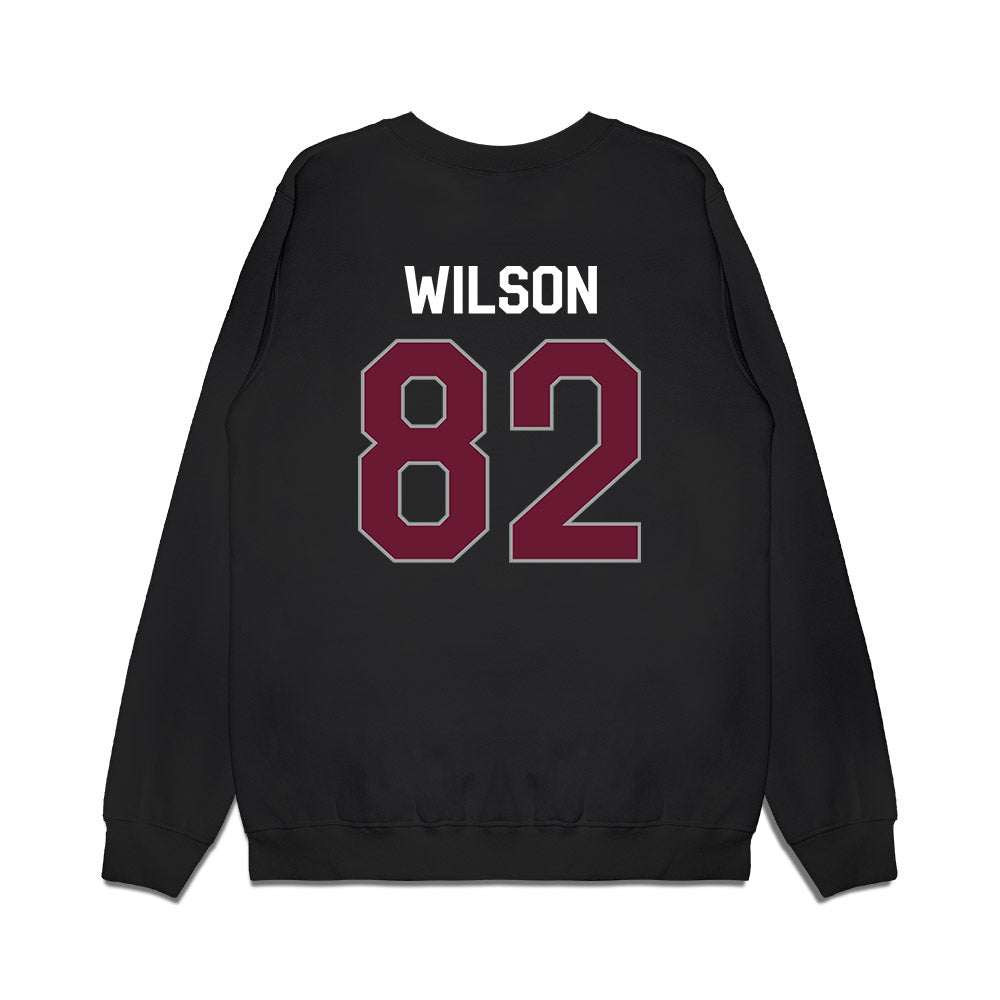 Texas A&M - NCAA Football : Jonah Wilson - We're In Premium Crewneck Sweatshirt-1
