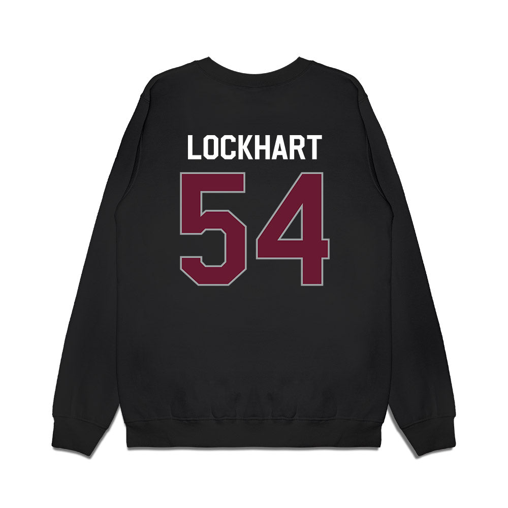 Texas A&M - NCAA Football : Jordan Lockhart - We're In Premium Crewneck Sweatshirt-1