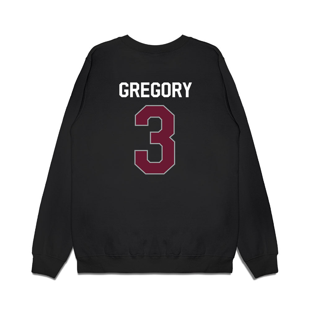 Texas A&M - NCAA Football : Aaron Gregory - We're In Premium Crewneck Sweatshirt-1
