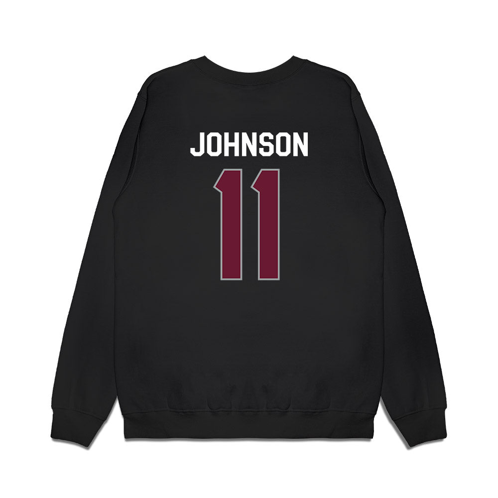 Texas A&M - NCAA Football : Kelshaun Johnson - We're In Premium Crewneck Sweatshirt-1
