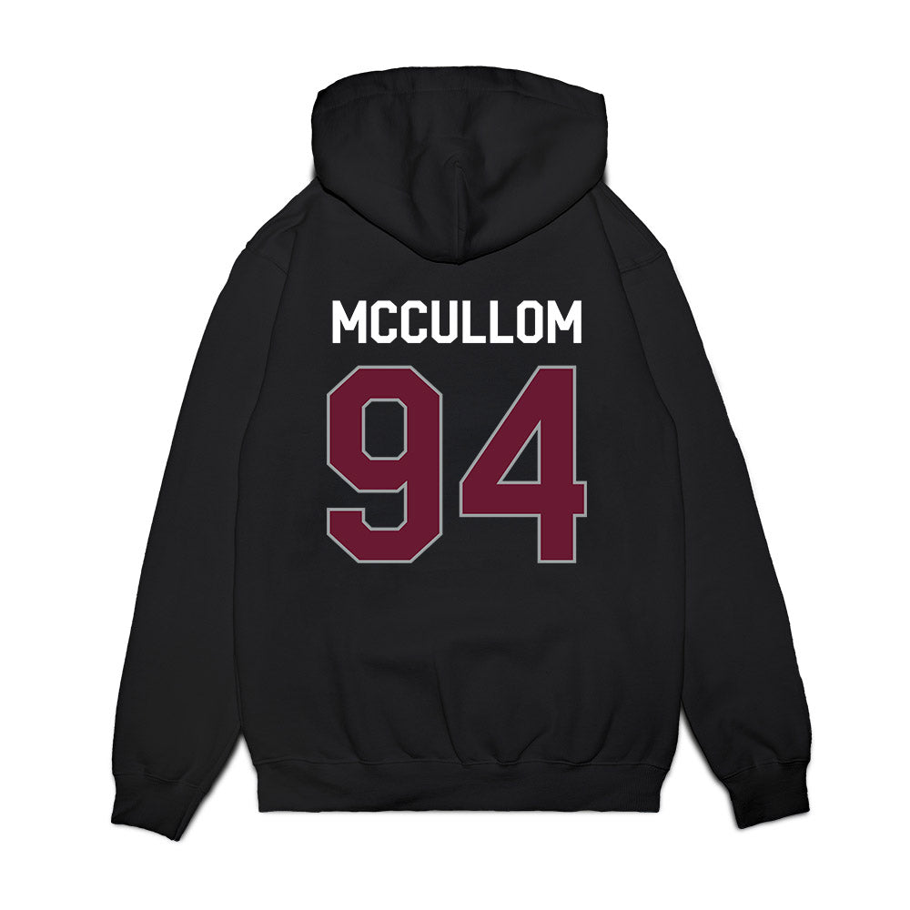 Texas A&M - NCAA Football : Angelo McCullom - We're In Premium Hooded Sweatshirt-1