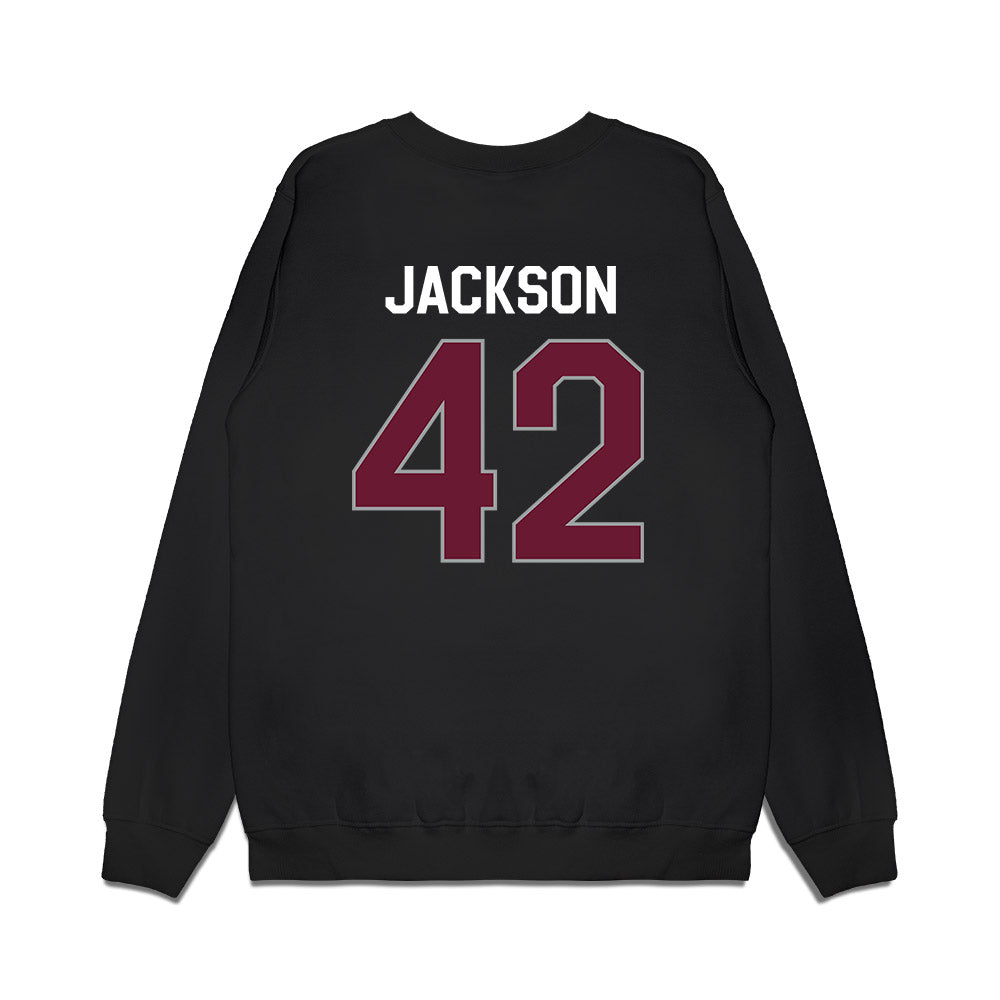 Texas A&M - NCAA Football : Kendall Jackson - We're In Premium Crewneck Sweatshirt-1