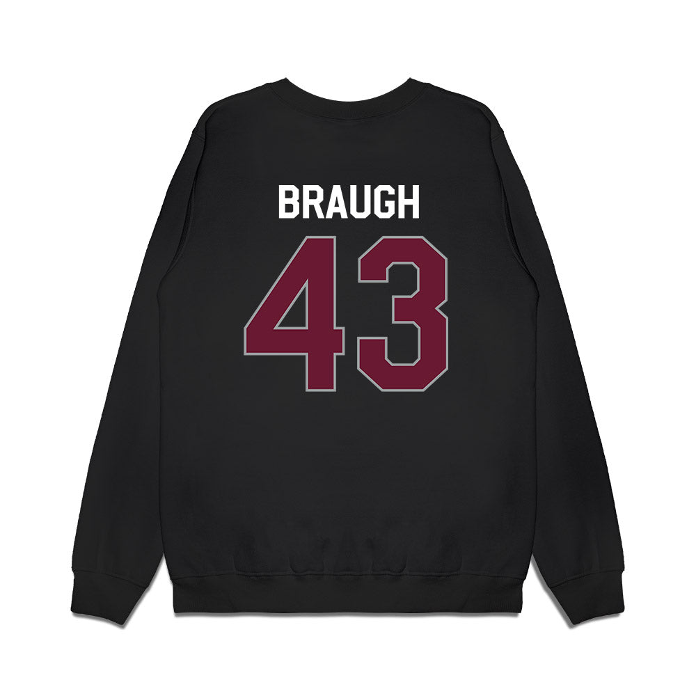 Texas A&M - NCAA Football : Carter Braugh - We're In Premium Crewneck Sweatshirt-1