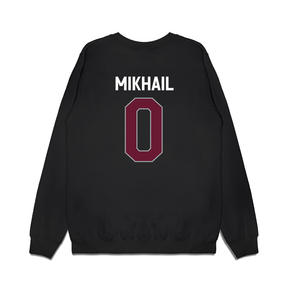 Texas A&M - NCAA Football : Noah Mikhail - We're In Premium Crewneck Sweatshirt-1