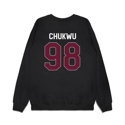 Texas A&M - NCAA Football : Jesse Chukwu - We're In Premium Crewneck Sweatshirt-1