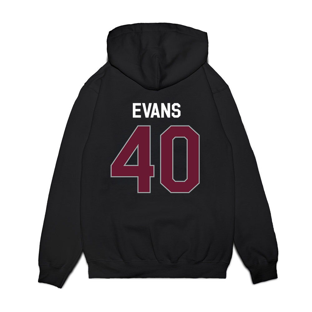 Texas A&M - NCAA Football : Gray Evans - We're In Premium Hooded Sweatshirt-1