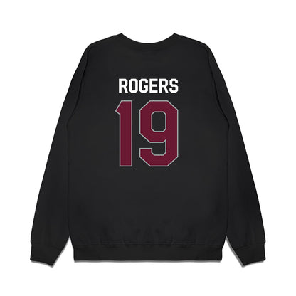 Texas A&M - NCAA Football : Bravion Rogers - We're In Premium Crewneck Sweatshirt-1