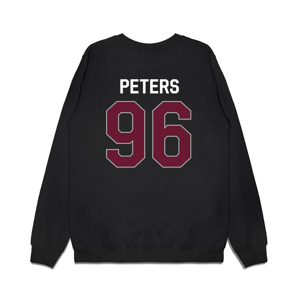 Texas A&M - NCAA Football : Waylon Peters - We're In Premium Crewneck Sweatshirt-1