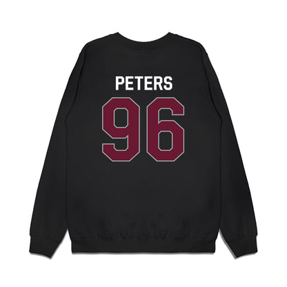 Texas A&M - NCAA Football : Waylon Peters - We're In Premium Crewneck Sweatshirt-1
