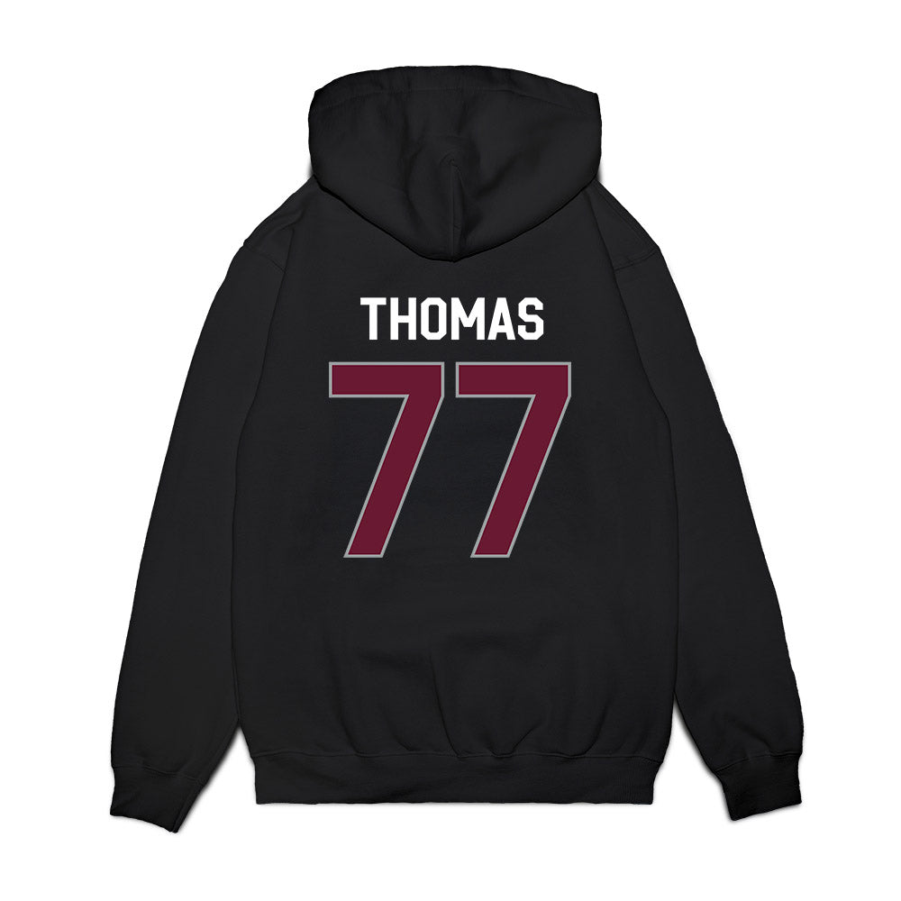 Texas A&M - NCAA Football : Tyler Thomas - We're In Premium Hooded Sweatshirt-1