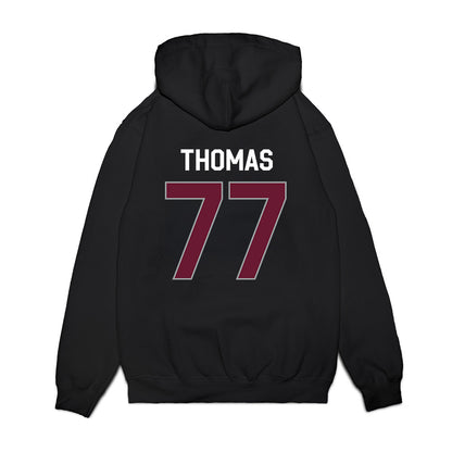 Texas A&M - NCAA Football : Tyler Thomas - We're In Premium Hooded Sweatshirt-1