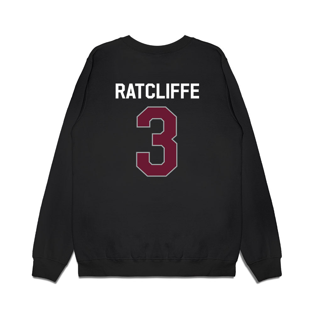 Texas A&M - NCAA Football : Marcus Ratcliffe - We're In Premium Crewneck Sweatshirt-1